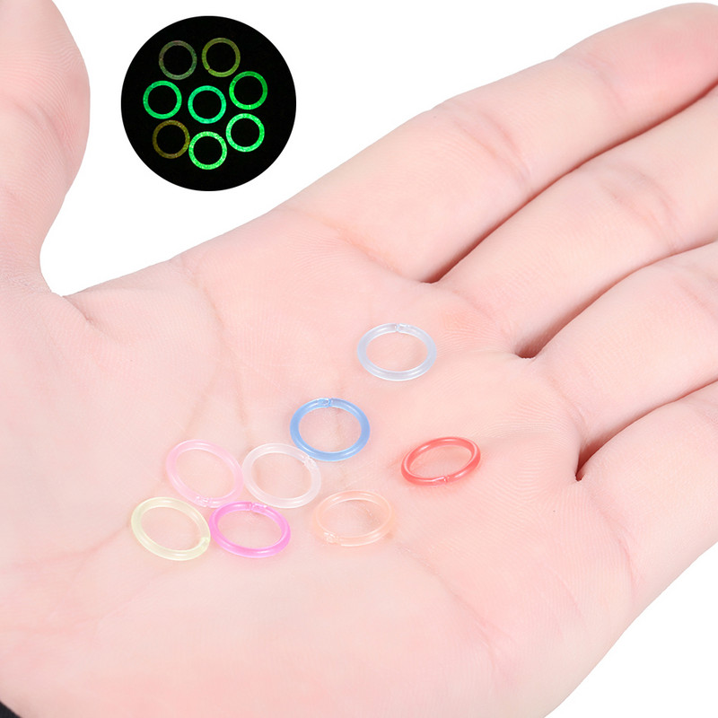 8 buc/lot 16G Bioplast Inele flexibile pentru nas Piercing septum Clicker Segment cu balamale pentru nas buză cercei Helix Piercing bijuterii