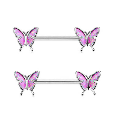 Set de piercing pentru mamelon coroană din oțel inoxidabil Bijuterii pentru mamelon inimă în vrac Lot de inele pentru mamelon de cristal Piercing Pachet de bijuterii pentru corp Pezon