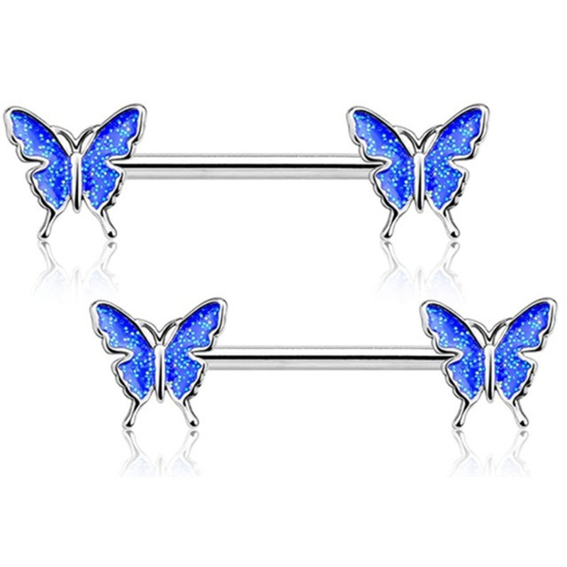 Set de piercing pentru mamelon coroană din oțel inoxidabil Bijuterii pentru mamelon inimă în vrac Lot de inele pentru mamelon de cristal Piercing Pachet de bijuterii pentru corp Pezon