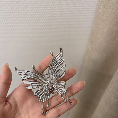 Gheară de păr fluture din metal la modă nouă pentru femei, fete, cleme geometrice pentru păr, accesorii pentru păr, accesorii pentru cap