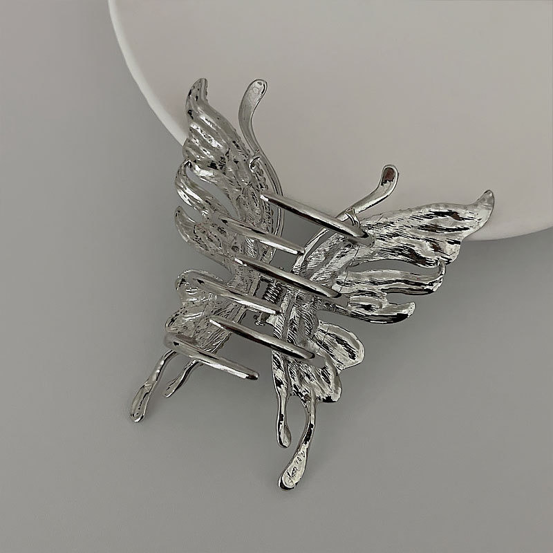 Gheară de păr fluture din metal la modă nouă pentru femei, fete, cleme geometrice pentru păr, accesorii pentru păr, accesorii pentru cap