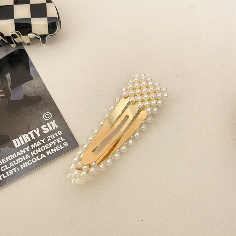 Korejski biser, kristalna ukosnica s pačjim kljunom, kristalna trešnja, ukosnica za žene Ins Slatke kopče sa šiškama Dodaci za kosu za djevojke