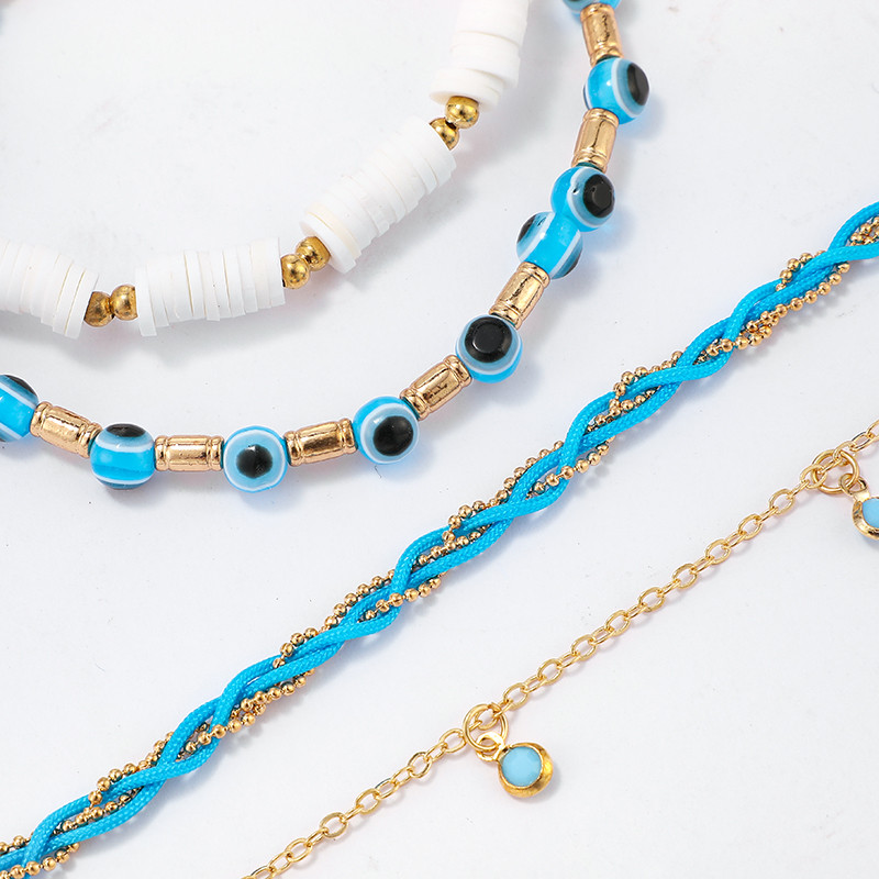 Tocona 15 brățări de gleznă stil pentru femei, vară, ciucuri, țesătură colorată, mărgele, lanț pentru picioare, bijuterii boeme, comerț cu ridicata 2020