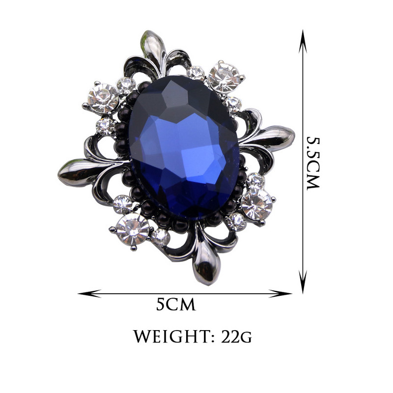 Sunspicems, flori mari de cristal, ace de broșă pentru femei, bijuterii în stil arab, broșe caftan cu strasuri, broșe pentru nunta de mireasă