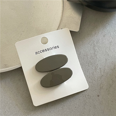 2 buc/set agrafă de păr de bază de culoare uni pentru femeie clemă de păr pentru breton lateral cleme ins simplu pentru picior de rață accesorii pentru păr pentru femei