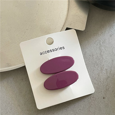 2 buc/set agrafă de păr de bază de culoare uni pentru femeie clemă de păr pentru breton lateral cleme ins simplu pentru picior de rață accesorii pentru păr pentru femei