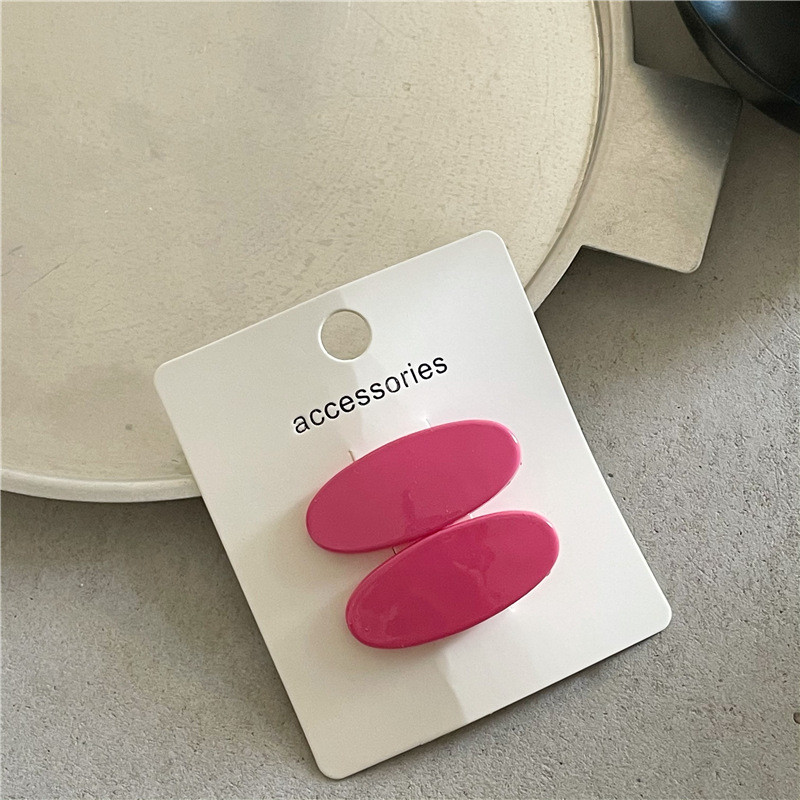 2 buc/set agrafă de păr de bază de culoare uni pentru femeie clemă de păr pentru breton lateral cleme ins simplu pentru picior de rață accesorii pentru păr pentru femei