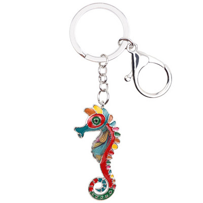 Μπρελόκ Μπρελόκ Ιππόκαμπος Sea Horse Μπρελόκ Μπρελόκ Μπρελόκ Μπρελόκ Γούρι Μπρελόκ Μπρελόκ Νέα μόδα Ocean Animal Jewelry για γυναίκες