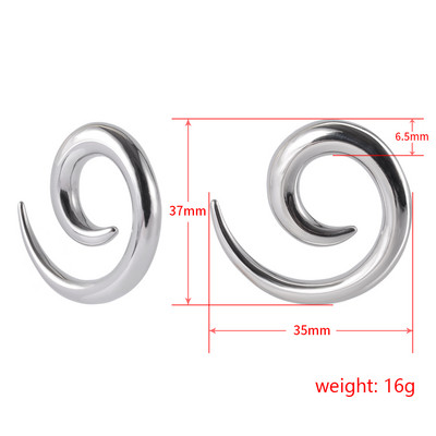 PERECHE din oțel chirurgical cap de pasăre urechi greutăți umerașe dopuri tunel bijuterii pentru corp noi sculptate urechi calibre Piercing expander targi