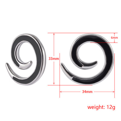 PERECHE din oțel chirurgical cap de pasăre urechi greutăți umerașe dopuri tunel bijuterii pentru corp noi sculptate urechi calibre Piercing expander targi