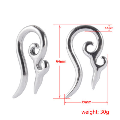 PERECHE din oțel chirurgical cap de pasăre urechi greutăți umerașe dopuri tunel bijuterii pentru corp noi sculptate urechi calibre Piercing expander targi