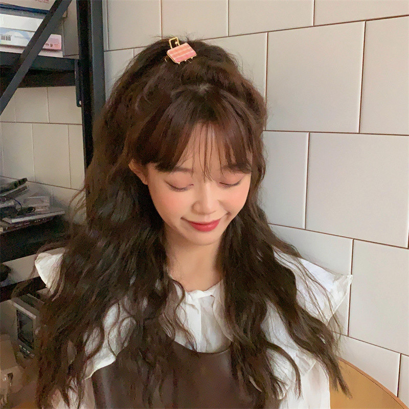 Fată de modă coreeană, dulce, carouri, crab, breton, agrafă, gheare de păr, accesorii de păr pentru femei, vara 2022