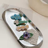 Coreeană drăguță din acetat, margaretă, agrafă de păr lalea pentru femei, fete, flori de glicine, agrafe, breton, agrafă, accesorii pentru păr