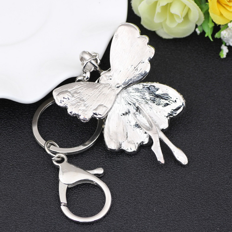 Breloc de chei Bonsny cu strass complet Zână Înger Breloc geantă Breloc Breloc Nouă Bijuterii de modă Accesorii pentru femei