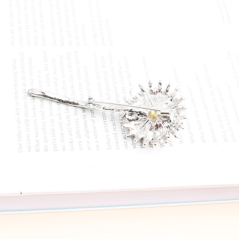 Pomlee, broșe de păpădie email, nou sosire, pentru femei, ace de flori, bijuterii cu design elegant de primăvară, de înaltă calitate, nou 2021