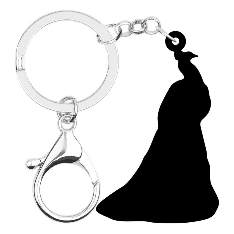 Bonsny Acrilic Elegant Verde Păună Păun Breloc Breloc Pasăre Animal Breloc Bijuterii Pentru Femei Adolescent Geanta Portofel Accesoriu