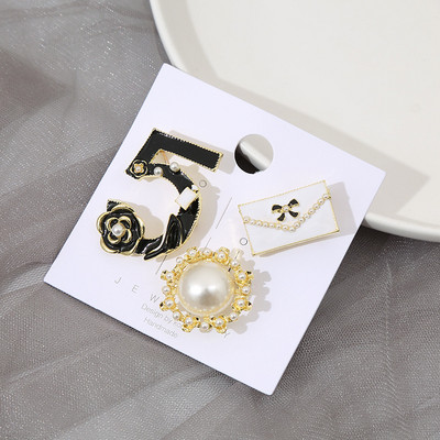 Luxus teljes strasszos kamélia melltűk nőknek Kristály Rózsa Virág Bross Pins Férfi Kiegészítők Ékszerek