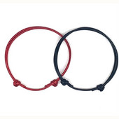 Noi glezne simple, lucrate manual, frânghie reglabilă, brățară de gleznă norocoasă, bijuterii pentru picioare, pentru femei și bărbați, cuplu de glezne, lanț 2 buc.