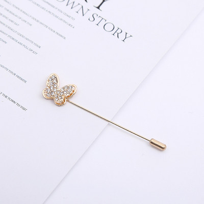 Coroana la modă Floare Steaua Ace Broșe Perle Strass Esarfă Cataramă șal Cardigan Ac lung Aliaj de zinc Accesorii pentru femei