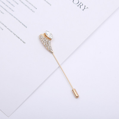 Coroana la modă Floare Steaua Ace Broșe Perle Strass Esarfă Cataramă șal Cardigan Ac lung Aliaj de zinc Accesorii pentru femei