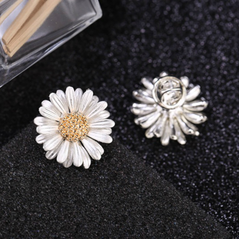 Broșe cu margarete mici, anti-lumină, cu flori pentru rever, guler, cu ac, cardigan, șal, eșarfă, cataramă, haine, accesorii pentru femei, cadou