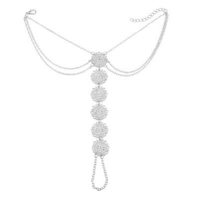 Vară fierbinte New Fashion Picior bijuterii metal auriu sculptură gleznă cadou frumos pentru femei la plajă A-39