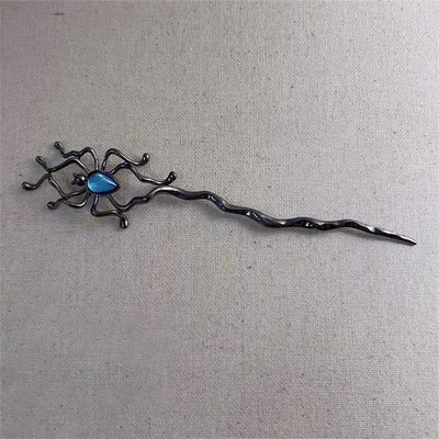 2022 Nou stil chinezesc personalitate Moonlight Gem Păianjen Agrafe Punk Sweet Cool Girl Hair Sticks Accesorii pentru păr Cochiră
