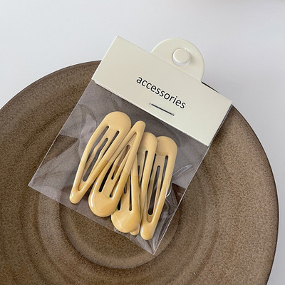 5 buc/lot Sweet Girl Agrafă de păr Dimensiune mică Agrafă de păr de culoare Macaron Agrafă de breton metalică Agrafă BB Clipă Accesorii de păr pentru femei