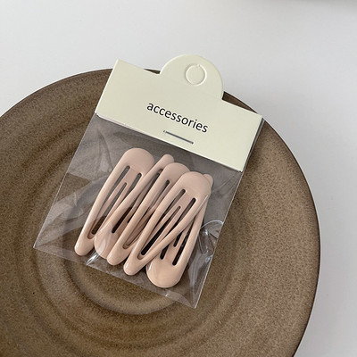 5 buc/lot Sweet Girl Agrafă de păr Dimensiune mică Agrafă de păr de culoare Macaron Agrafă de breton metalică Agrafă BB Clipă Accesorii de păr pentru femei