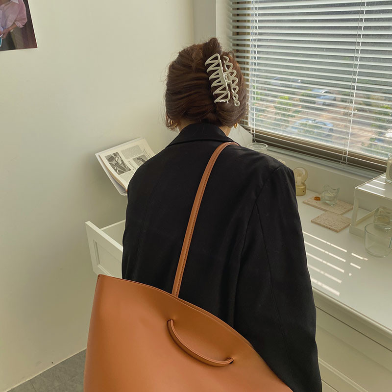 NOU 2021, la modă, roz mat, geometrice, înfășurate cu arc acrilic, cleme mari de păr pentru femei, fete, accesorii de păr, cadouri