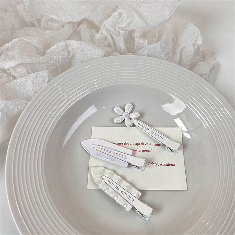 Clip cu ciocul de rață Super Fairy Pink Clip fără sudură Agrafă laterală la modă coreeană Fată Dulci Drăguț Agrafă Bride accesorii pentru păr femei