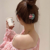 Agrafe de păr Kawaii din desene animate, căpșuni, cireșe, pentru femei, agrafe acrilice pentru femei, accesorii de păr de vară 2022