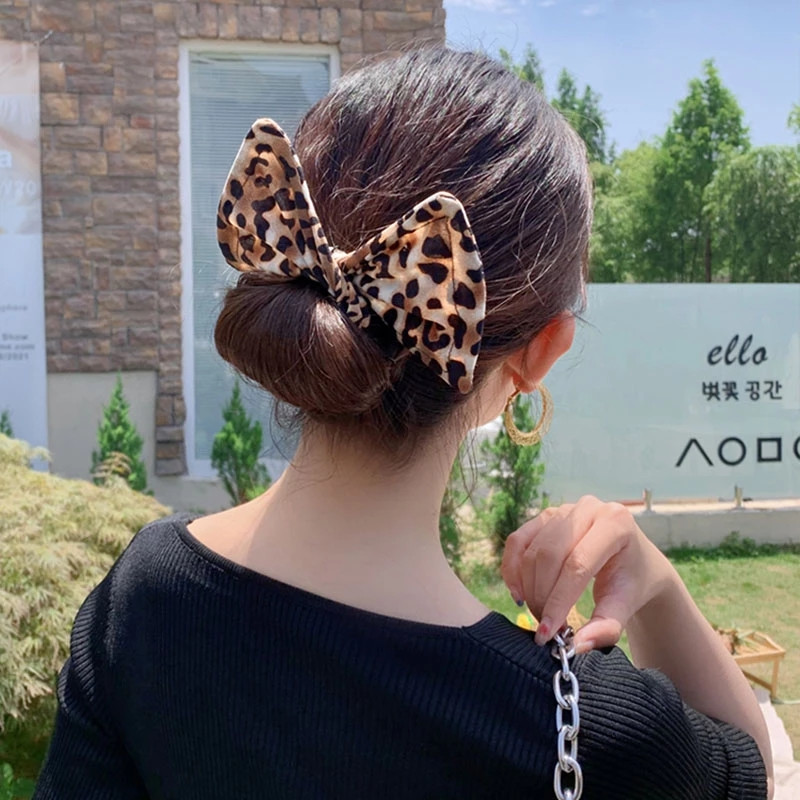 Femei, elegant, solid, coc cu strass, Maruko, pentru coafura DIY, unelte lungi, bentiță cu fundă, bentițe, accesorii de păr la modă