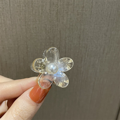 2022, noua moda, geometrică, colorată, accesorii de păr, simplu, transparent, agrafă de păr de crab, rășină, de dimensiuni mari, pentru femei, fete