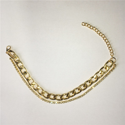 2 buc. Lanțuri de picior pentru femei de modă 2022, drăguț, lanț de metal, panglici, bijuterii pentru picioare, pentru plajă de vară, brățări romantice pentru femeie