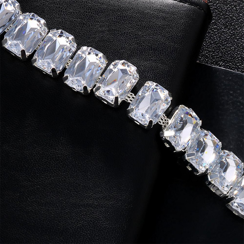 Modna velika bušilica, kristalna narukvica za gležnjeve, dodaci za cipele s visokom petom, lanac za cipele s kamenčićima, lanac za noge, narukvica za gležanj, nakit za žene