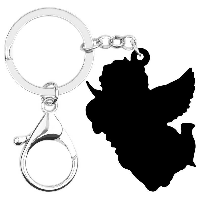 Bonsny akril Valentinovo Anđeo Kupid Privjesci za ključeve Privjesci za žene Djevojke Tinejdžeri Ručna torbica Auto Torbica Privjesci Ukrasi Poklon