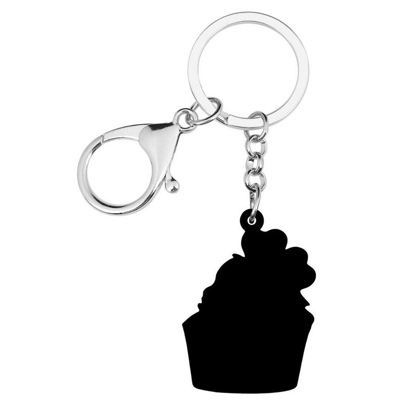 Bonsny Akril Valentinovo Love Cupcake Privjesci Prstenovi Torba Auto Torbica Dekoracije Privjesci Za Žene Djevojke Tinejdžerke Privjesci Poklon