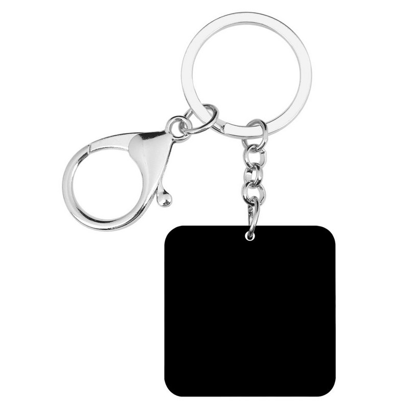 Bonsny Akrilni četvrtasti Paun Paunovi Privjesci za ključeve Privjesak za ključeve Ptica Životinja Privjesak za ključeve Nakit Za žene Muškarci Nova torba Dekoracija automobila