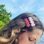 Cute Sweet Girl Retro Cristal Căpșuni Agrafă laterală Acetat Clip de păr Breton Clip Femei Accesorii de păr Bijuterii de păr Y2K