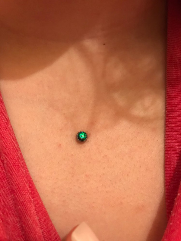 1 buc 4mm&5mm&6mm&7mm Top Titan G23 Opal Stone Ancoră Dermală Skin Diver Top Fashipin Body Piercing Bijuterii