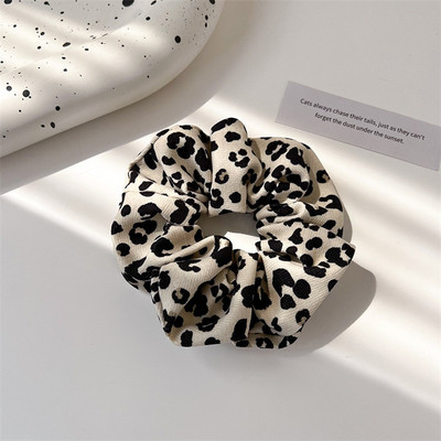 Toamna 2022 îngroșat retro zebră model funie de păr leopard accesorii de păr pentru femei moda coreeană scrunchies de dimensiuni mari