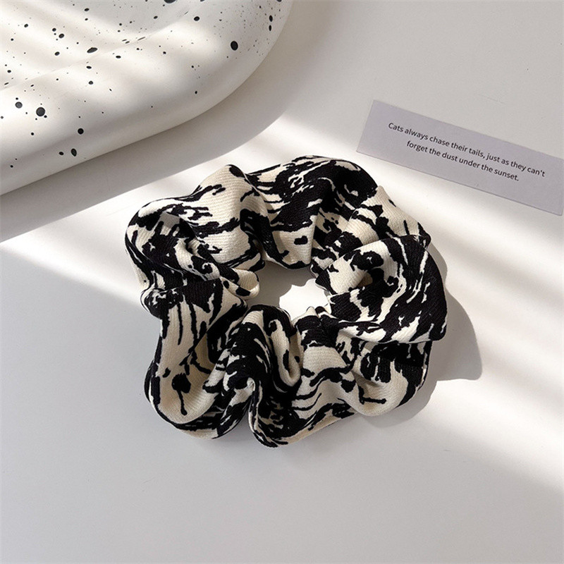 Toamna 2022 îngroșat retro zebră model funie de păr leopard accesorii de păr pentru femei moda coreeană scrunchies de dimensiuni mari