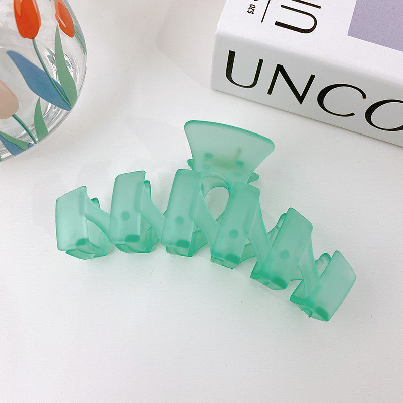 Ljeto 2022. Francuska kandža za kosu od morskog psa Ukosnice u boji želea Držači za rep Ženski dodaci za kosu