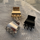 Modne ženske kopče za kosu od legure, kopče za kosu, šarm, zlatne boje, mini veličine, kopče za kosu, kopča za rep, dodaci za kosu