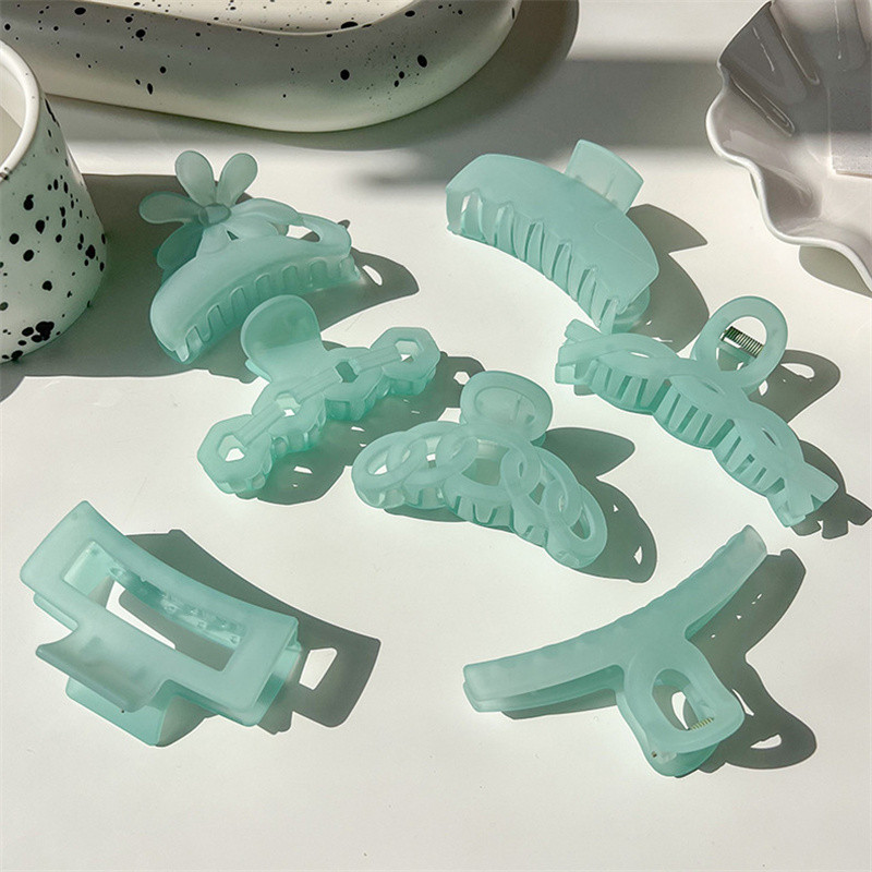 2022. proljetna prozirna ružičasta slatka kosa, kopča, ukosnica, kandža za kosu, dodaci za kosu, poklon za djevojke