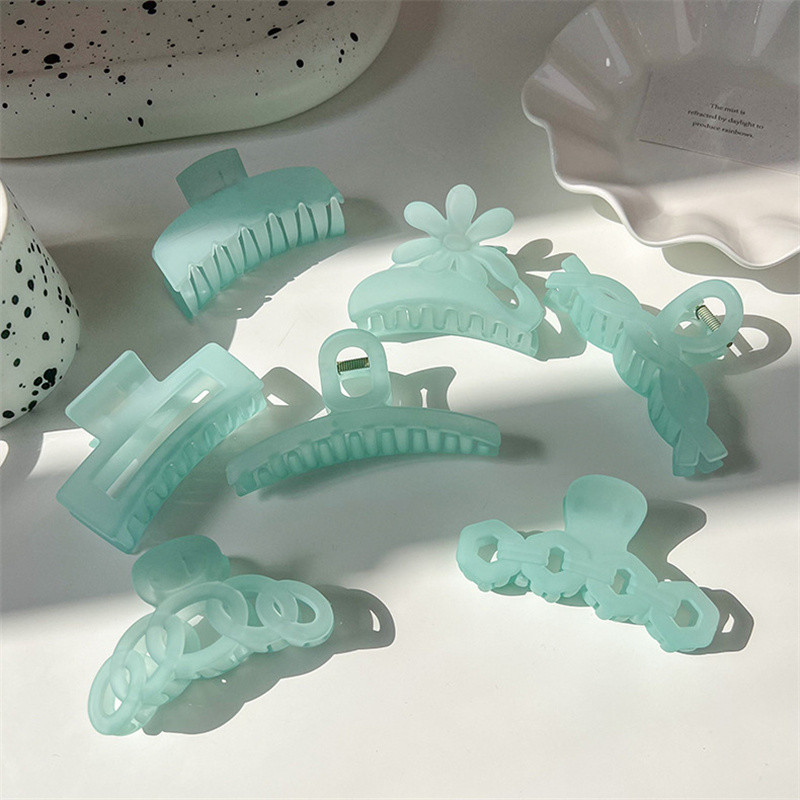 2022. proljetna prozirna ružičasta slatka kosa, kopča, ukosnica, kandža za kosu, dodaci za kosu, poklon za djevojke