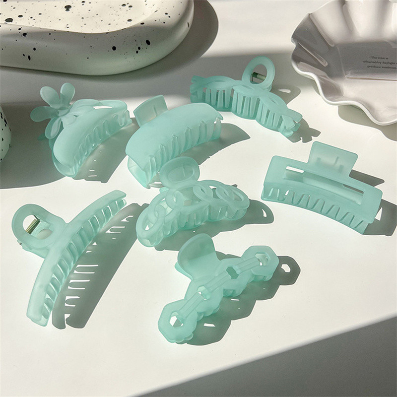 2022. proljetna prozirna ružičasta slatka kosa, kopča, ukosnica, kandža za kosu, dodaci za kosu, poklon za djevojke