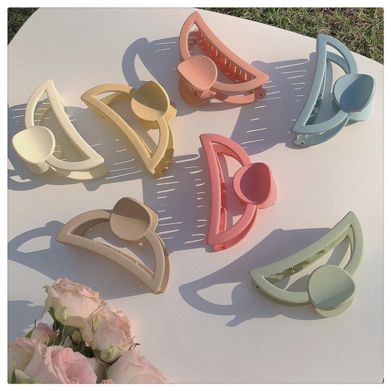 Proljeće 2022. Macaron Color Crab kopča za kosu Ženski dodaci za kosu Pokrivala za glavu Djevojka Slatka kosa Kandža Party Nakit Poklon