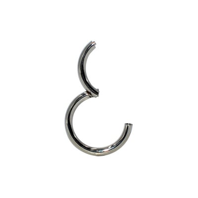 1 buc G23 inele de titan pentru nas cleme pentru corp cerc pentru femei bărbați bijuterii piercing cartilaj segment buză ureche inel L cercei cu cerc